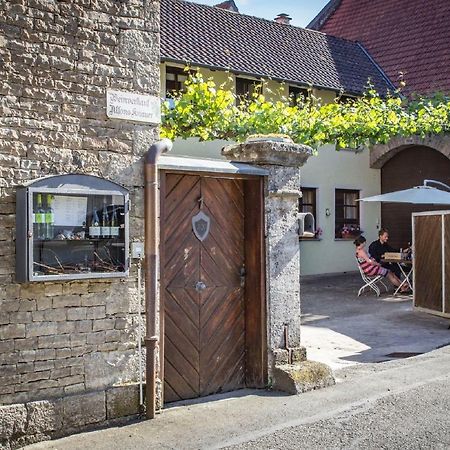 Weingut Knauer Apartment Dettelbach Bagian luar foto